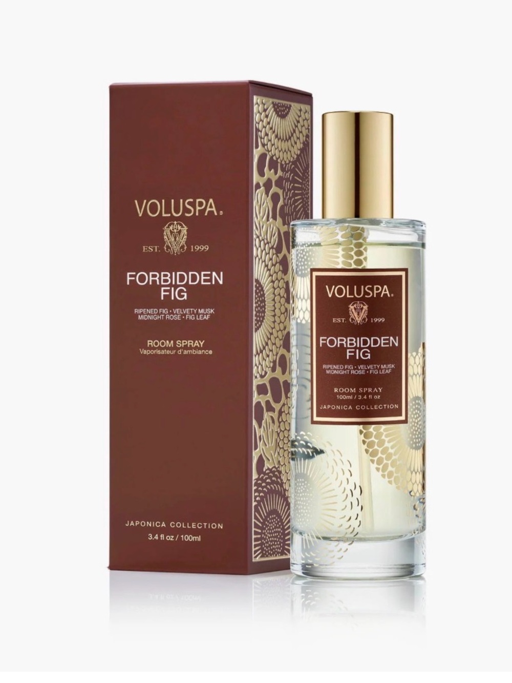 Voluspa Forbidden Fig Room Spray - Full Size 3.4 Ounces
